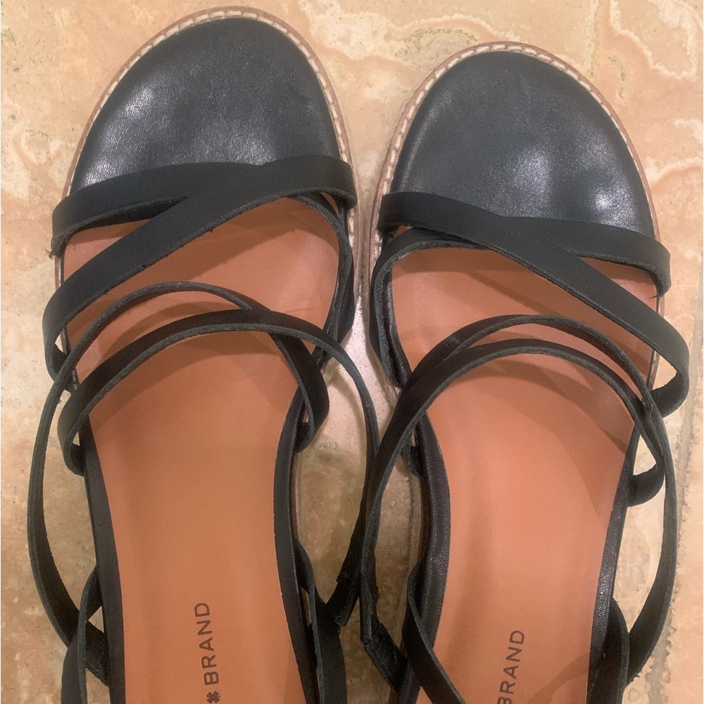 Lucky Brand Sandals New with 1 inch wedge